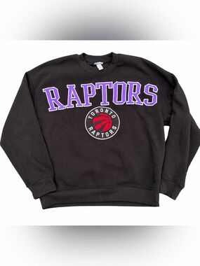 Toronto Raptors NBA Black Crewneck Sweatshirt – Size Largest